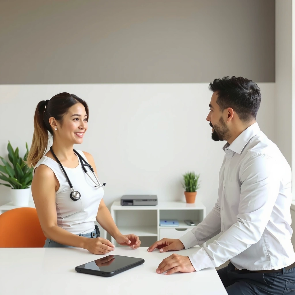 Healthcare professional and fitness expert providing guidance on supplement use