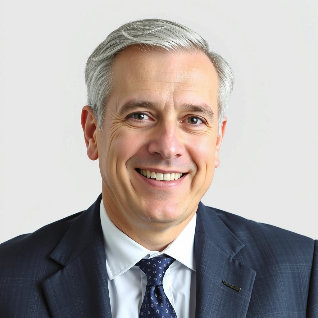 Portrait of a satisfied male customer